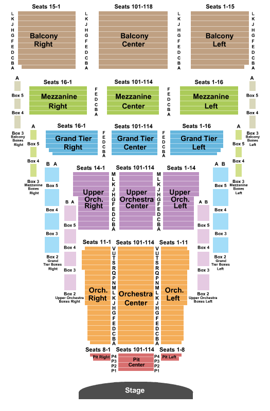 Thelma Gaylord PAT At Civic Center Music Hall Annie Seating Chart